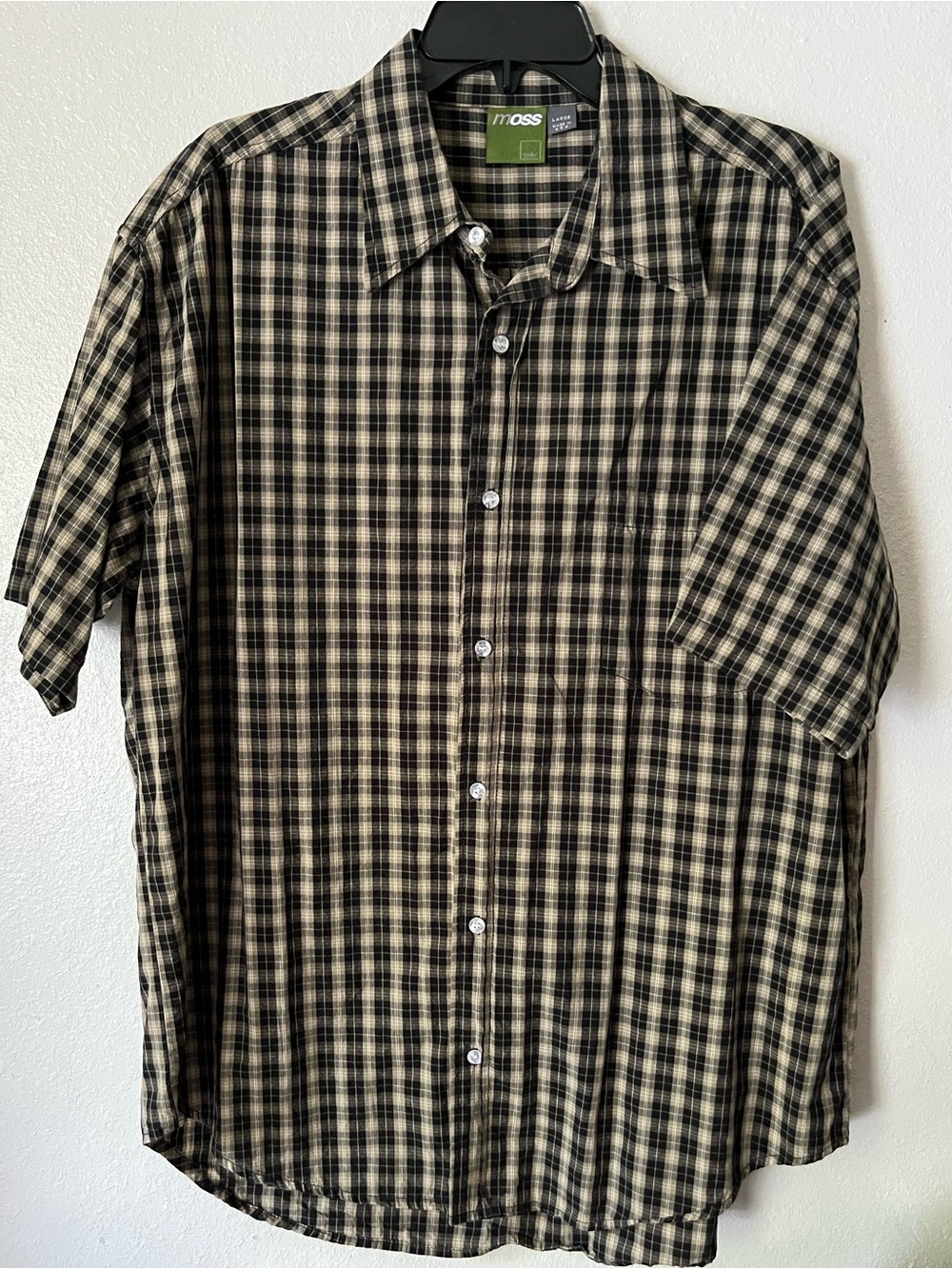 Moss vintage button-up shirt